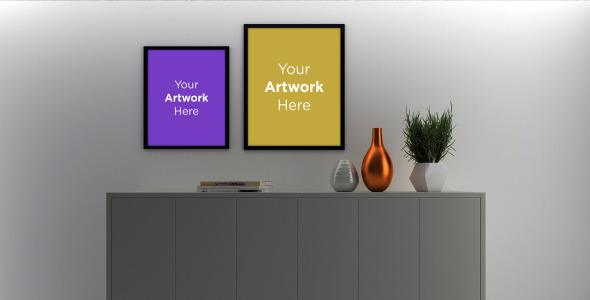 Мокап для продукта на тему графика