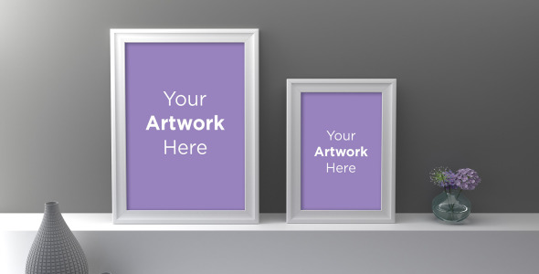 Мокап для продукта на тему графика