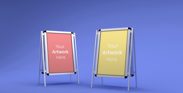 Мокап для продукта на тему графика