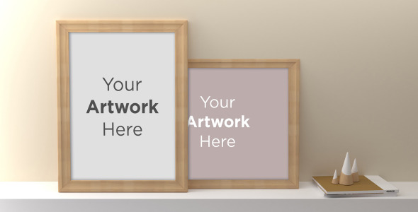 Мокап для продукта на тему графика