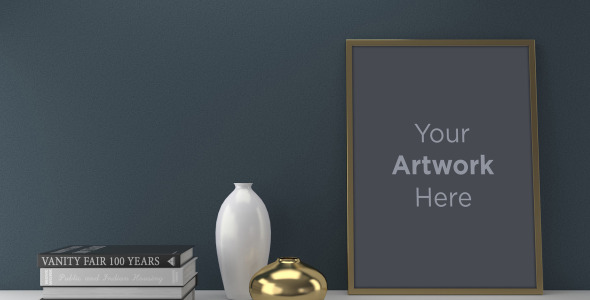 Мокап для продукта на тему графика