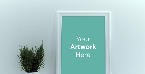 Мокап для продукта на тему графика