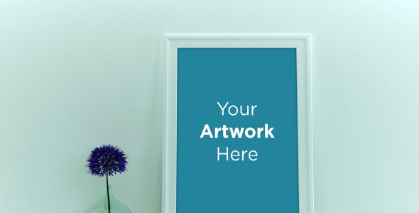 Мокап для продукта на тему графика