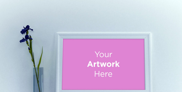 Мокап для продукта на тему графика