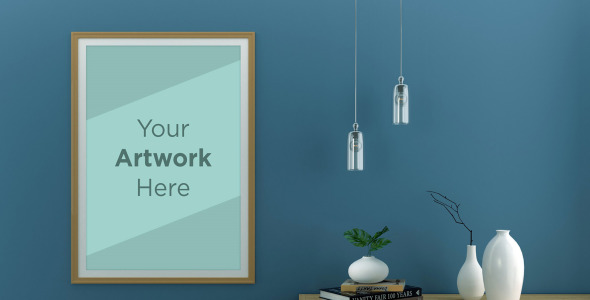 Мокап для продукта на тему графика