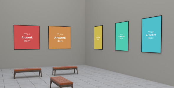 Мокап для продукта на тему графика