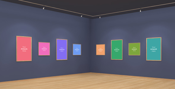 Мокап для продукта на тему графика