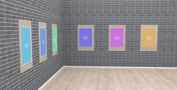 Мокап для продукта на тему графика