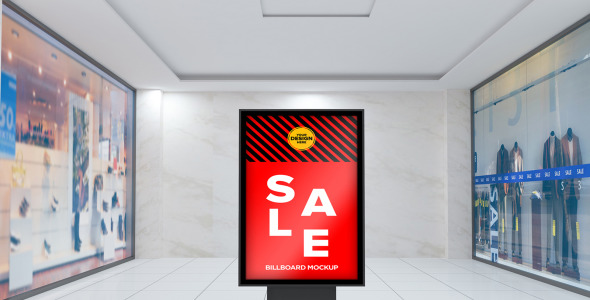 Мокап для продукта на тему графика