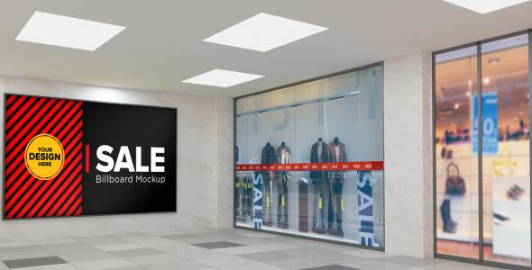 Мокап для продукта на тему графика