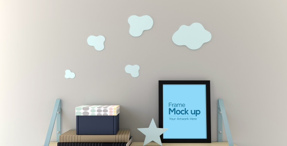 Мокап для продукта на тему графика