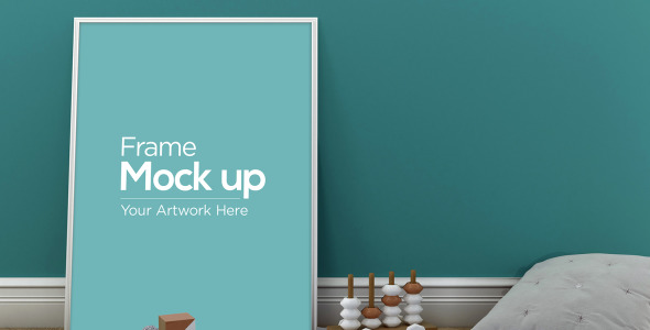 Мокап для продукта на тему графика