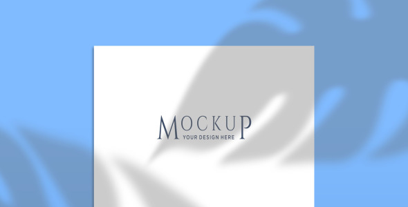 Мокап для продукта на тему графика