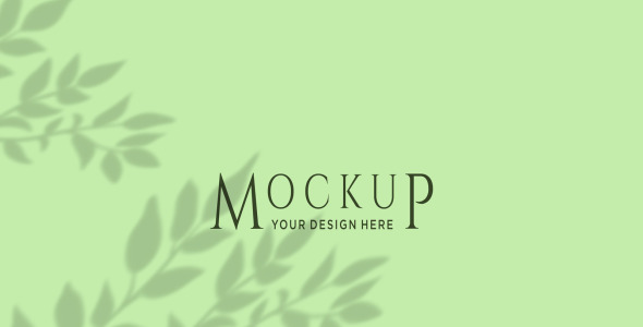 Мокап для продукта на тему графика