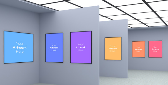 Мокап для продукта на тему графика