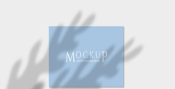 Мокап для продукта на тему графика