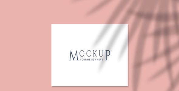 Мокап для продукта на тему графика