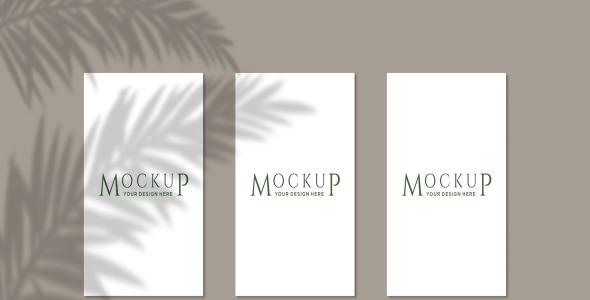 Мокап для продукта на тему графика