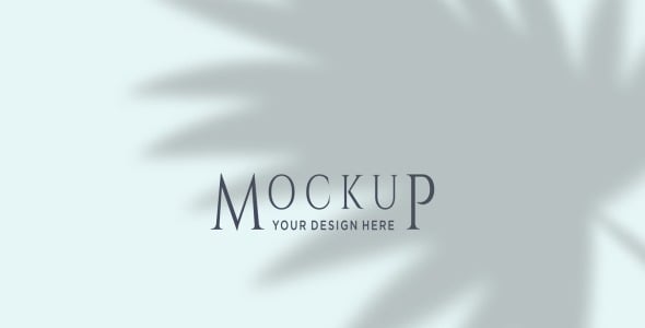 Мокап для продукта на тему графика