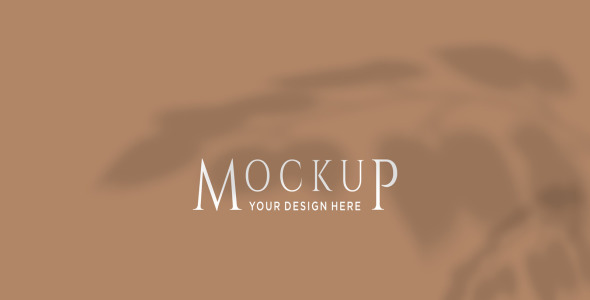 Мокап для продукта на тему графика