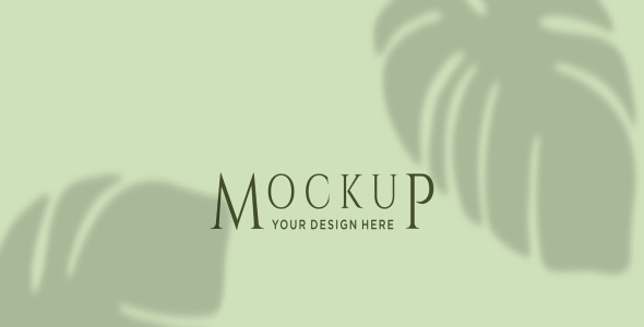 Мокап для продукта на тему графика