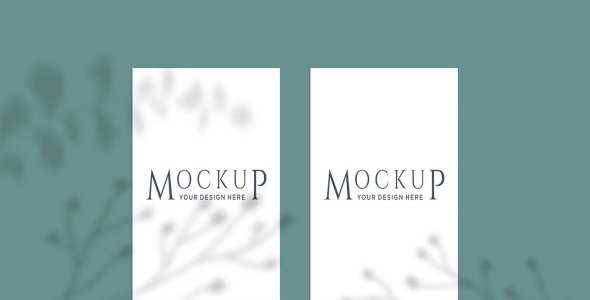 Мокап для продукта на тему графика