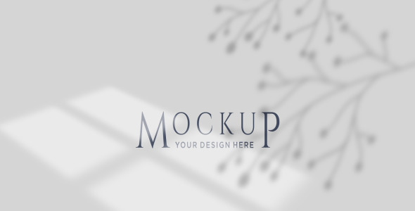 Мокап для продукта на тему графика