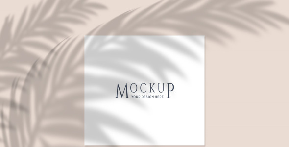 Мокап для продукта на тему графика