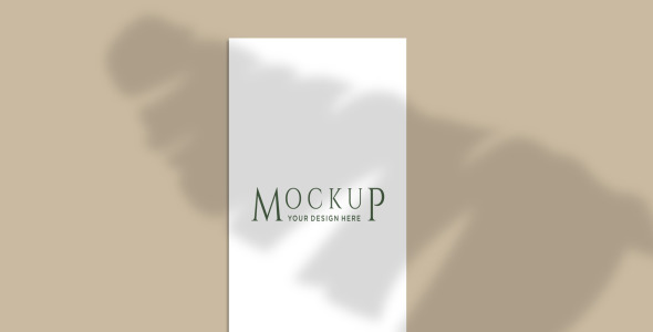 Мокап для продукта на тему графика