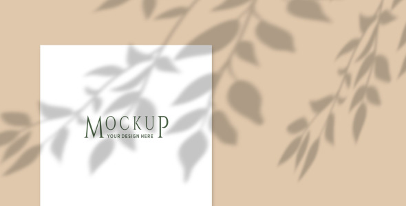 Мокап для продукта на тему графика