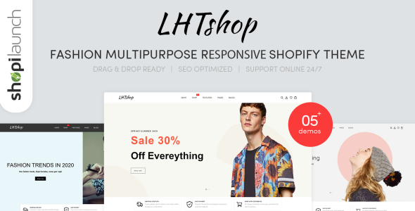 Fashion Multipurpose Responsive Shopify Theme