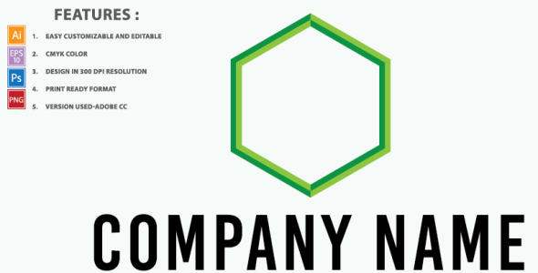 Шаблон логотипа на тему графика