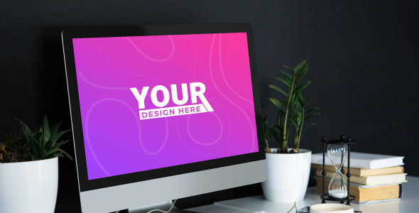 Мокап для продукта на тему графика