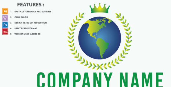 Шаблон логотипа на тему графика