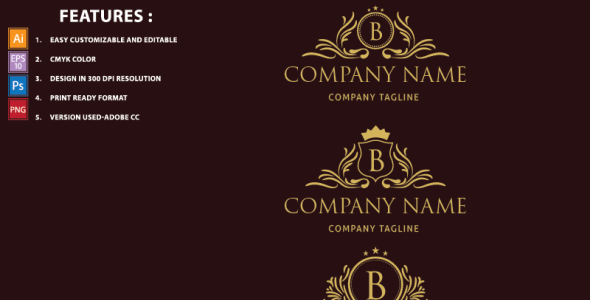 Шаблон логотипа на тему графика