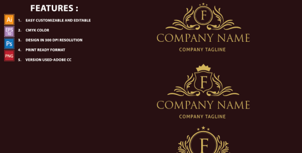 Шаблон логотипа на тему графика