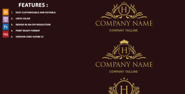 Шаблон логотипа на тему графика