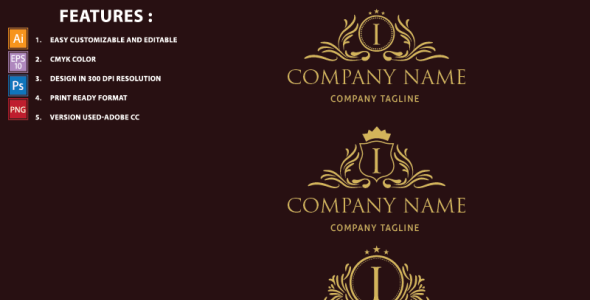 Шаблон логотипа на тему графика