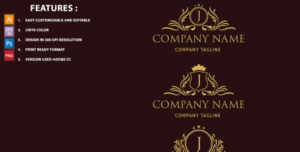 Шаблон логотипа на тему графика