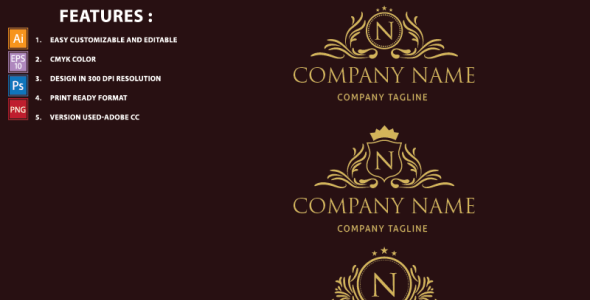 Шаблон логотипа на тему графика