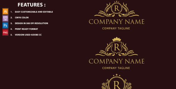 Шаблон логотипа на тему графика