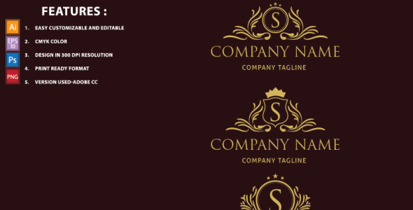 Шаблон логотипа на тему графика