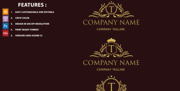 Шаблон логотипа на тему графика