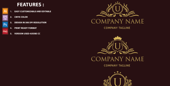 Шаблон логотипа на тему графика