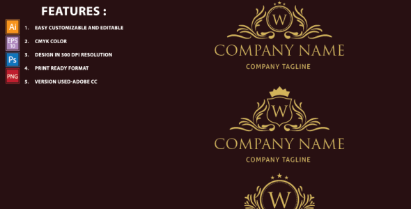 Шаблон логотипа на тему графика