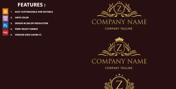 Шаблон логотипа на тему графика