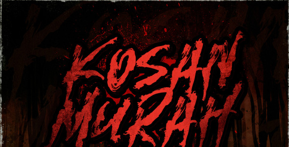 Шрифт на тему графика