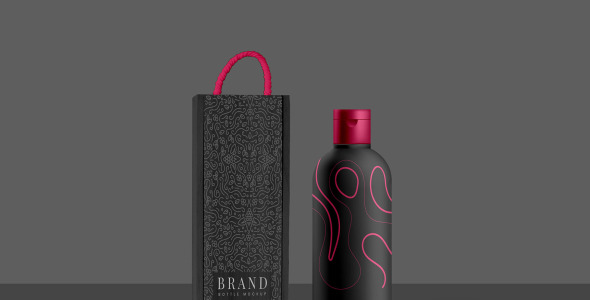 Мокап для продукта на тему графика