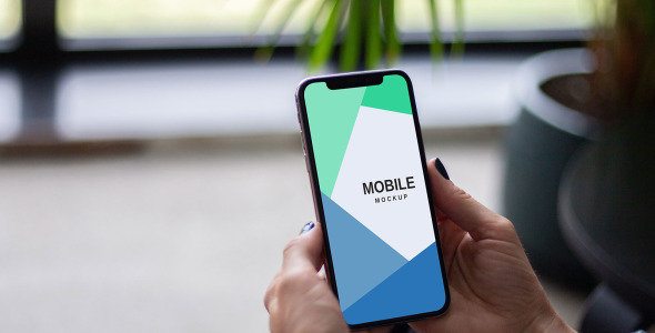 Мокап для продукта на тему графика