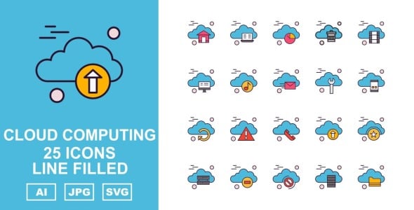 Набор иконок на тему music